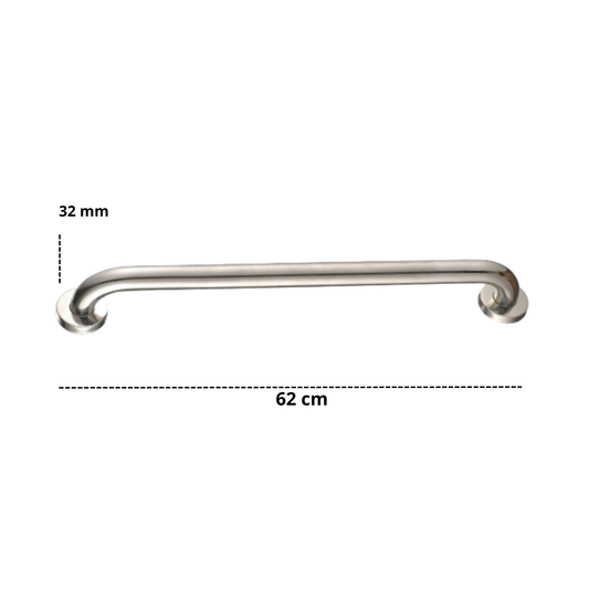 Barra fija de Seguridad en Acero Inoxidable 62 cm - Aqua center 