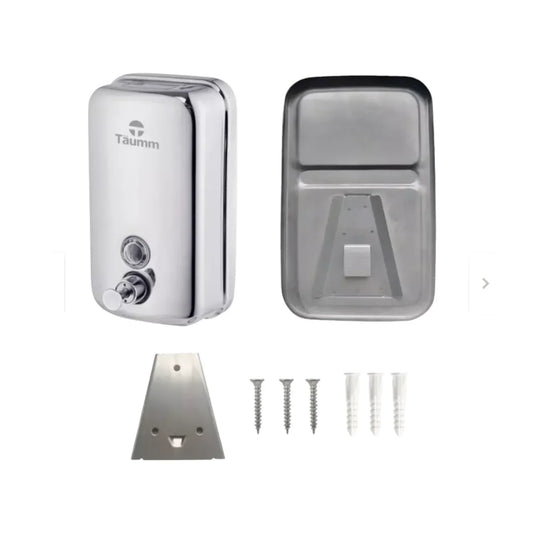 Dispensador jabón 800 ml acero inoxidable - Aqua center 