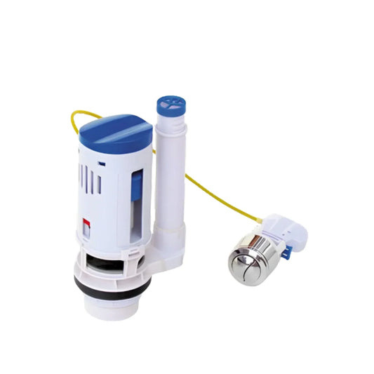 Válvula de Descarga Dual Flush para Estanque Tradicional - Aqua center 