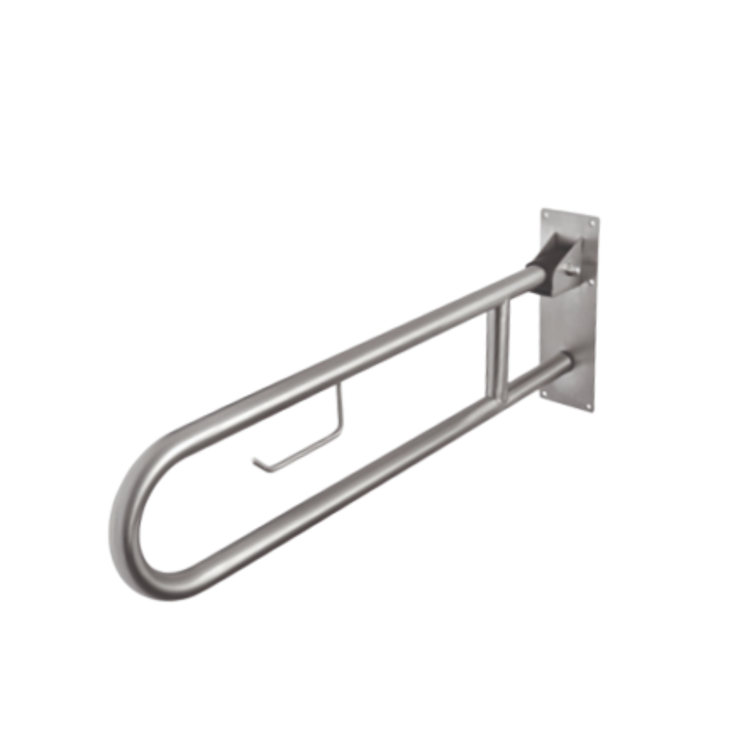 Barra de seguridad abatible 70 cm en acero inoxidable - Aqua center 