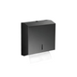 Dispensador de papel toalla en acero inoxidable - negro mate - Aqua center 